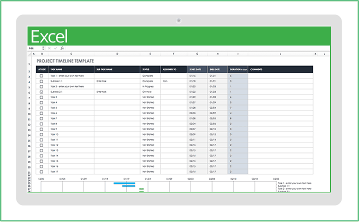 Project-Management-Project-Timeline